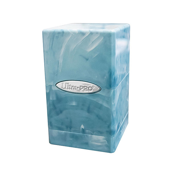 Ultra Pro - Satin Tower 100+ - Marble Blue/White