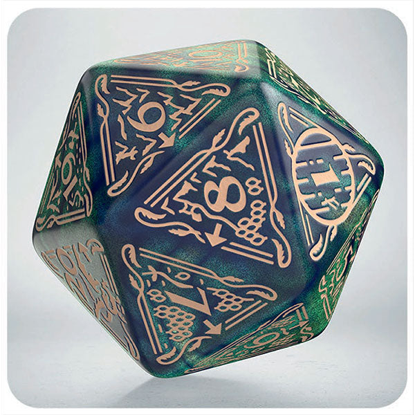 Jumbo D20 Spindown: Hobbit TCG Dice - Tideborn