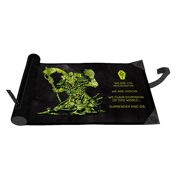Dice Case: Warhammer 40,000- Dice Scroll- Necron Codex Aligned