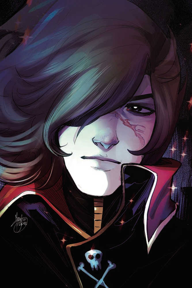 Space Pirate Capt Harlock #2 Cover F 10 Copy Mirka Andolfo Vir