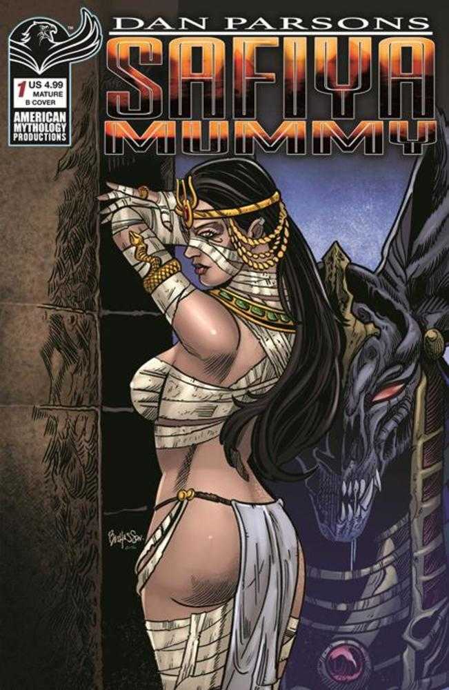 Dan Parsons Safiya Mummy #1 Cover B Buz Hasson Variant (Mature)