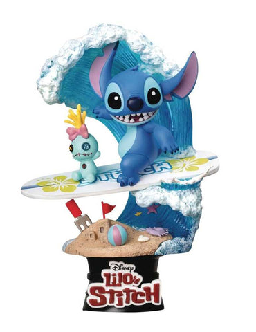 Lilo & Stitch Ds-030 Stitch Surf D-Stage Ser 6in Statue (Net