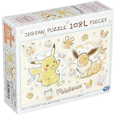 Pokemon Crayon Art 108pc Ensky Puzzle