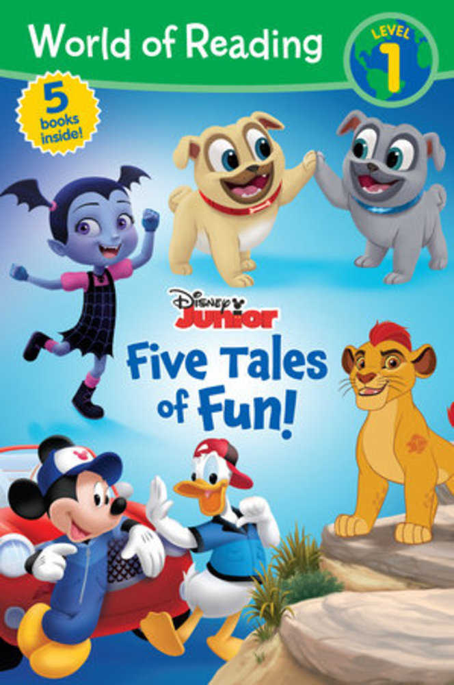 World Of Reading: Disney Junior: Five Tales Of Fun!-Level 1 Reader Bindup