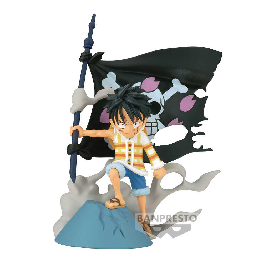 One Piece Log Stories Monkey D Luffy Wcf Figure