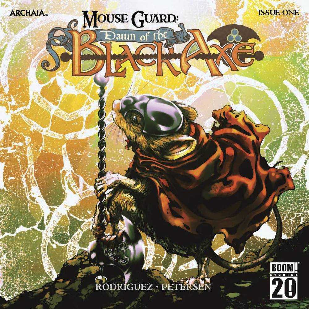 Mouse Guard Dawn Of The Black Axe #1 (Of 3) Cover C Anniv Variant