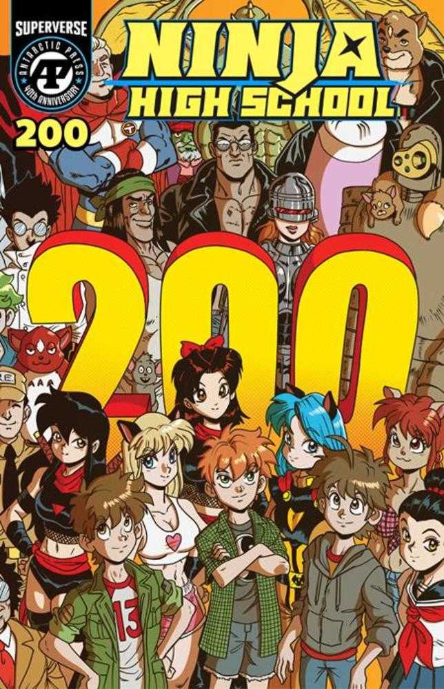 Ninja High School #200 Cover A Ben Dunn