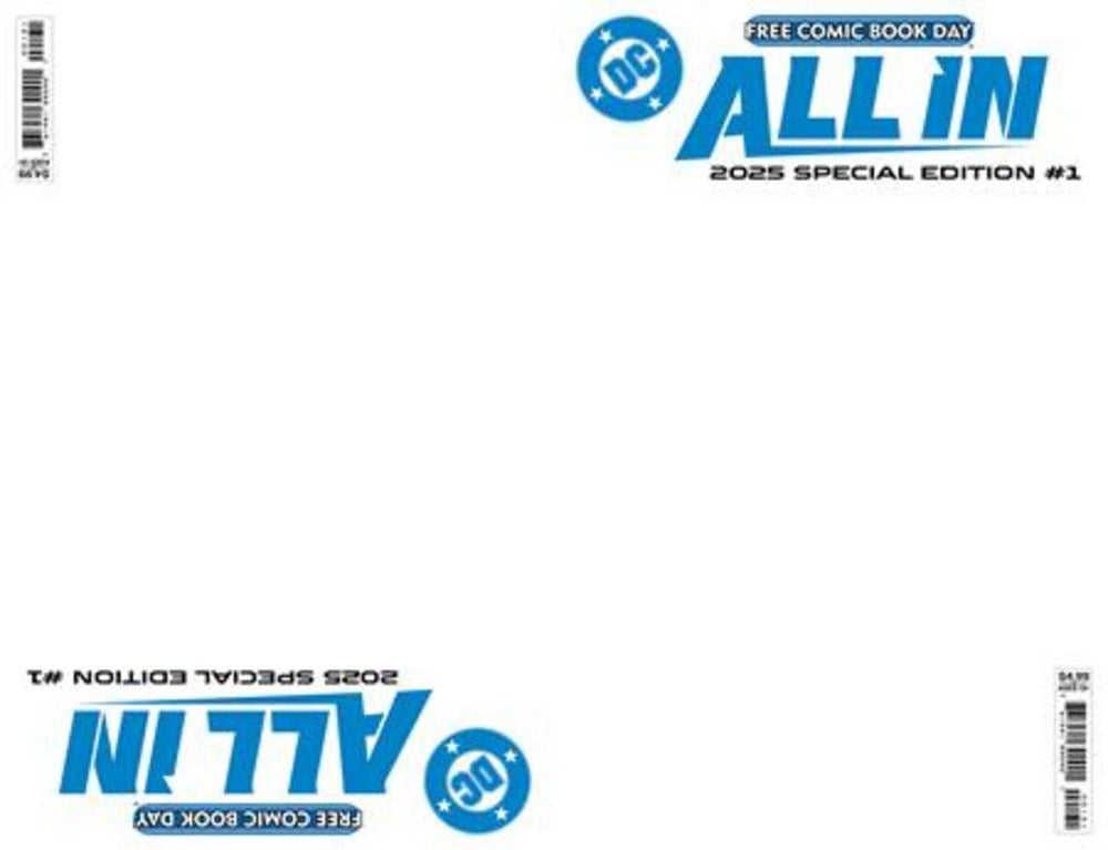 Free Comic Book Day 2025 - DC All In Absolute Universe 2025 Free Comic Book Day Special Edition Blank Variant