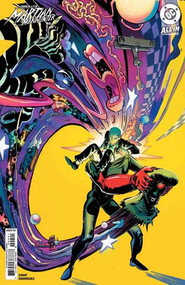 Absolute Martian Manhunter #4 (Of 12) Cover D 1 in 25 Riley Rossmo Card Stock Variant