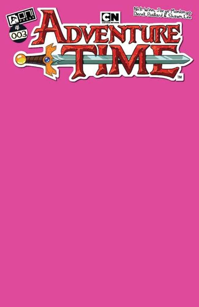 Adventure Time (2025) #3 Cover C Princess Bubblegum Pink Sketch Variant