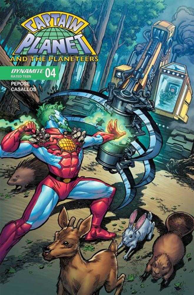 Captain Planet #4 Cover A Chad Hardin