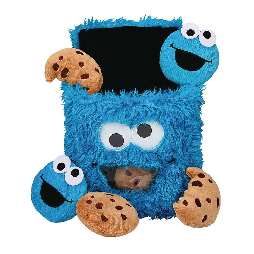 Sesame Street Cookie Monster Interactive Snack Bag 8 In Plush