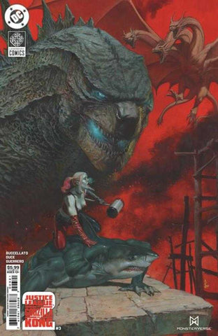 Justice League vs Godzilla vs Kong 2 #3 (Of 7) Cover B Riccardo Federici Card Stock Variant