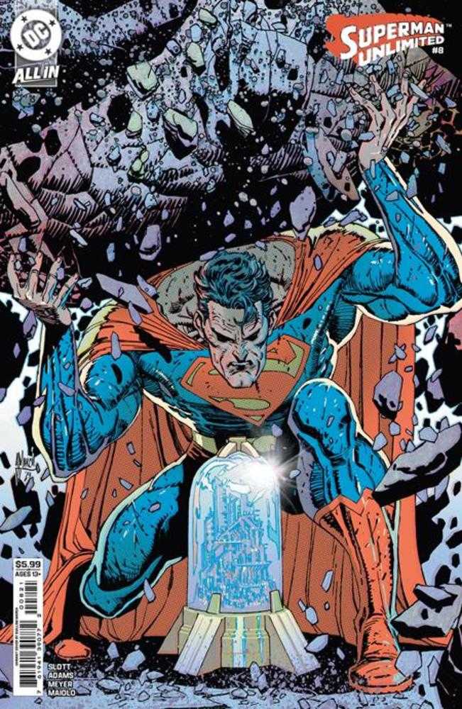 Superman Unlimited #8 Cover B Guillem March Card Stock Variant