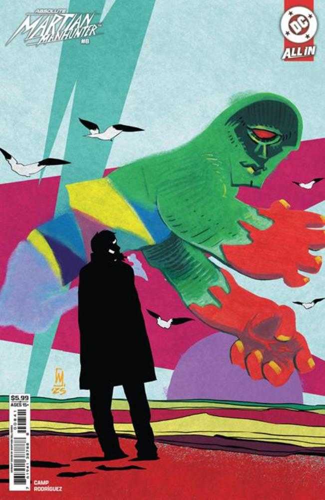 Absolute Martian Manhunter #8 Cover B Werther Dell Edera Card Stock Variant