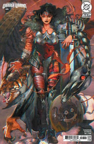 Absolute Wonder Woman #16 Cover E Angela Wu Card Stock Variant