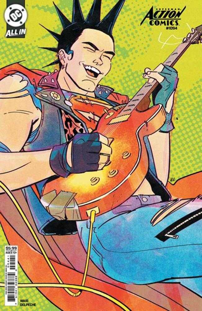 Action Comics #1094 Cover D Annie Wu Punk Rock Card Stock Variant