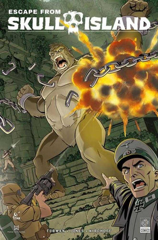 Escape From Skull Island #1 (Of 4) Cover B Christopher Jones Variant