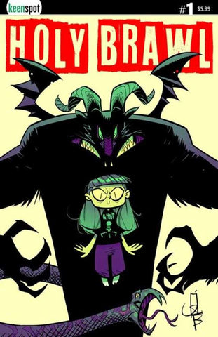 Holy Brawl #1 Cover A Athila Fabbio Yellow