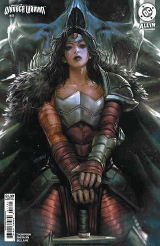 Absolute Wonder Woman #17 Cover B Derrick Chew Card Stock Variant