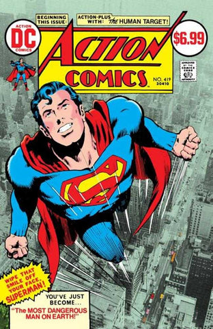 Action Comics #419 Facsimile Edition Cover B Neal Adams Foil Variant