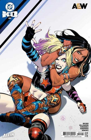 DC K.O. #4 (Of 5) Cover I Dan Mora DC Aew Cameo Card Stock Variant