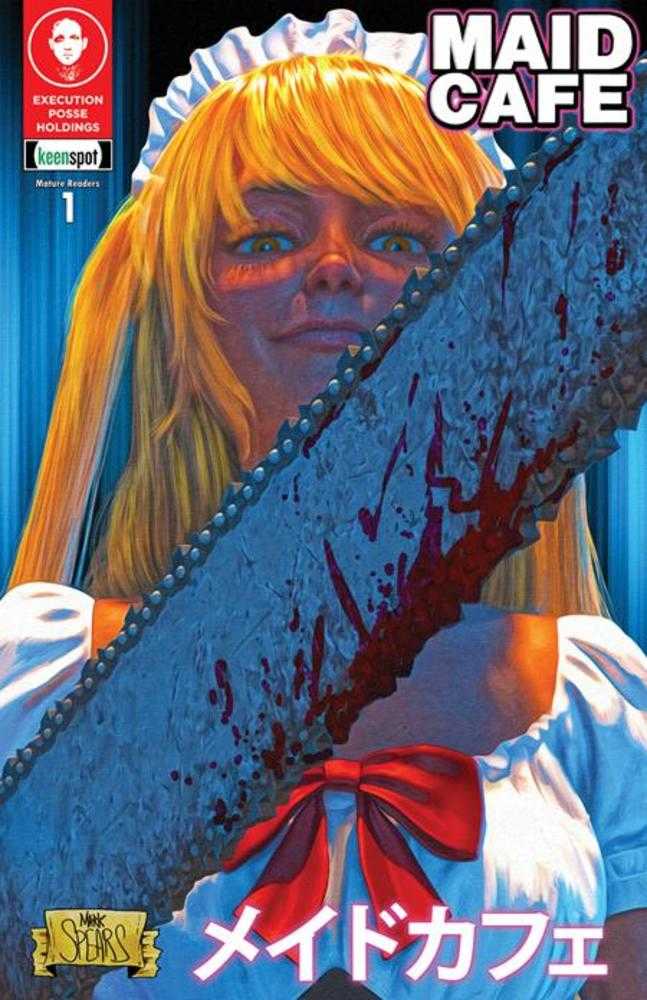 Maid Cafe #1 Cover A Mark Spears Bagged With Trading Card (Mature)
