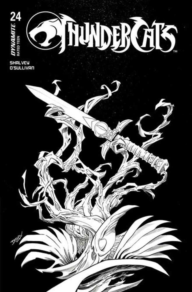 Thundercats #24 Cover M Declan Shalvey Line Art Foc Bonus Variant