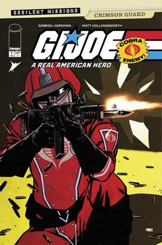 G.I. Joe A Real American Hero Sssilent Missions Crimson Guard #1 (One Shot) Cover B Jorge Fornes Variant
