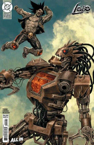 Lobo #2 Cover B Lee Bermejo Card Stock Variant