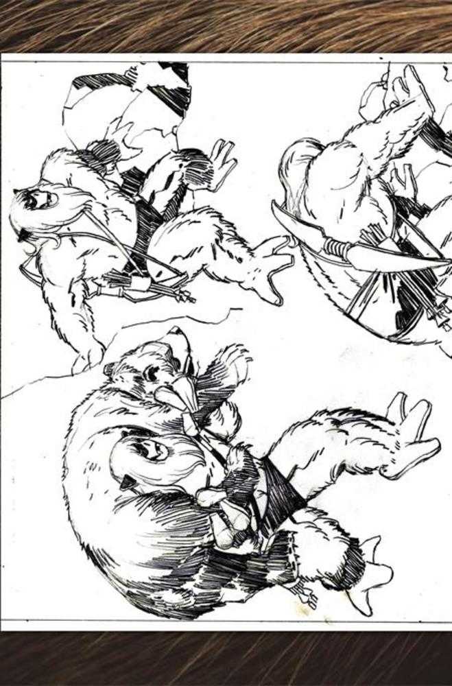 Thundarr The Barbarian #2 Cover M Inc 1:7 Jack Kirby Model Sheet Full Art Variant