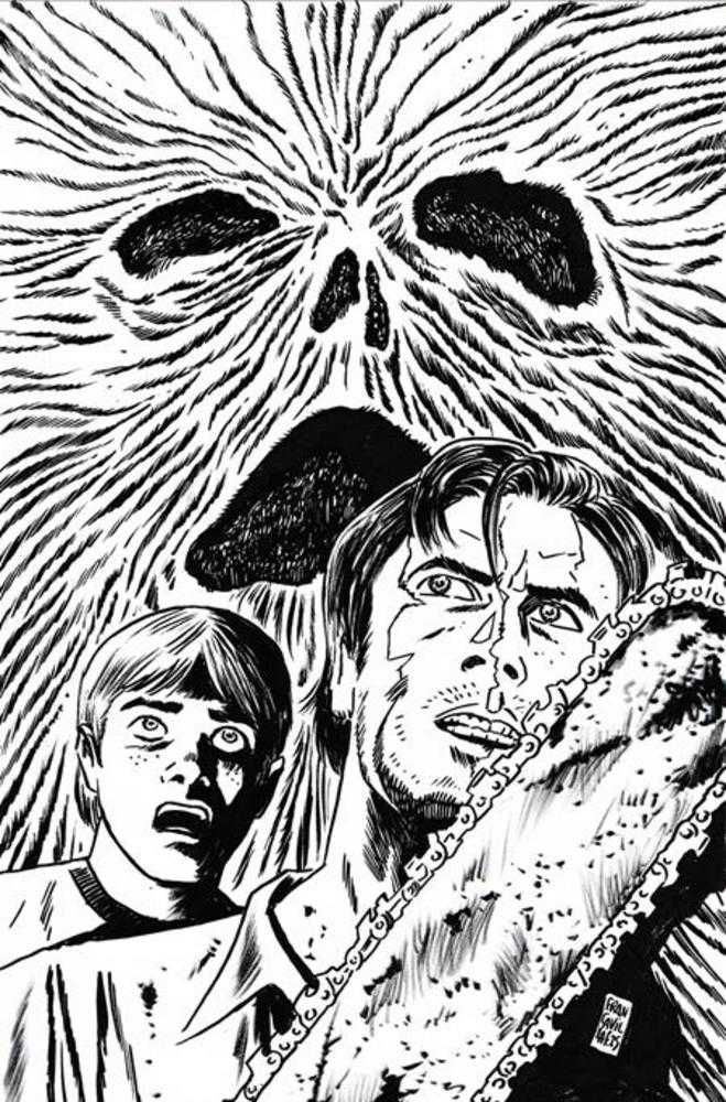 Archie X Army Of Darkness #2 Cover N Inc 1:7 Francesco Francavilla Line Art Full Art Variant