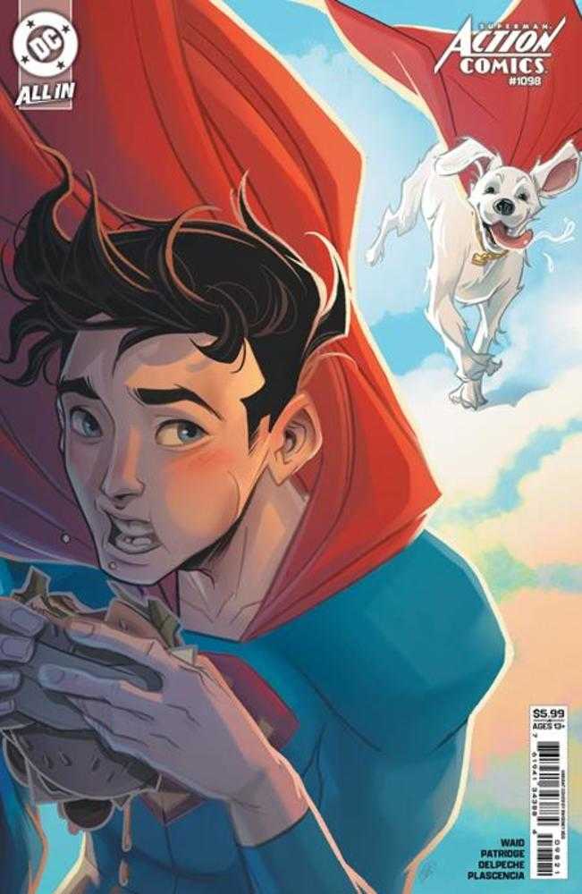 Action Comics #1098 Cover B Sweeney Boo Card Stock Variant (The Reign Of The Superboys)