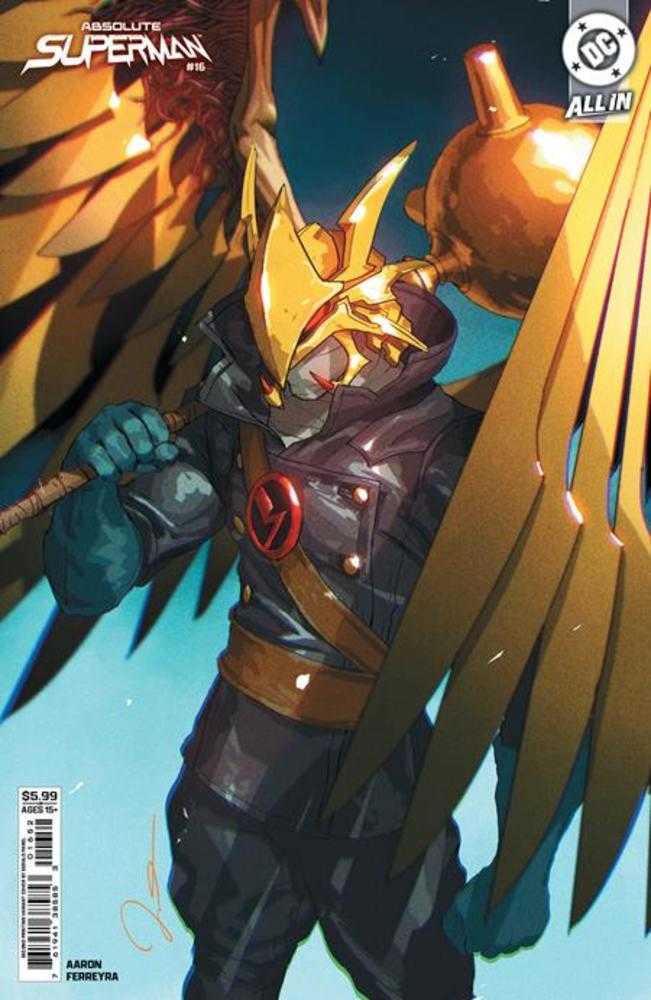 Absolute Superman #16 2nd Print Cover B Gerald Parel Card Stock Variant