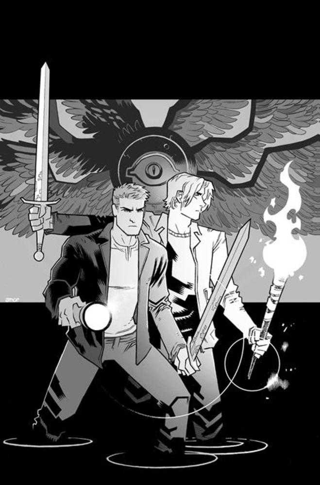 Supernatural #6 Cover L Inc 1:5 E John Amor Line Art Full Art Variant
