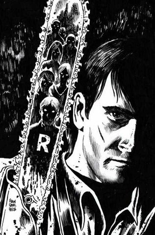 Archie X Army Of Darkness #3 Cover O Inc 1:7 Francesco Francavilla Line Art Full Art Variant