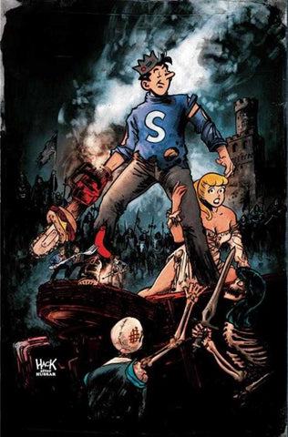 Archie X Army Of Darkness #3 Cover P Inc 1:7 Robert Hack Jughead Variant Full Art Variant