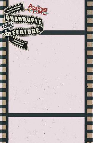 Adventure Time Quadruple Feature #1 (Of 4) Cover C Celluloid Blank Sketch Variant