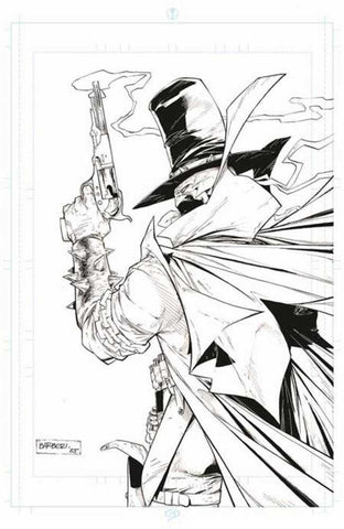 Gunslinger Spawn #56 Cover B Carlo Barberi Raw Art Variant