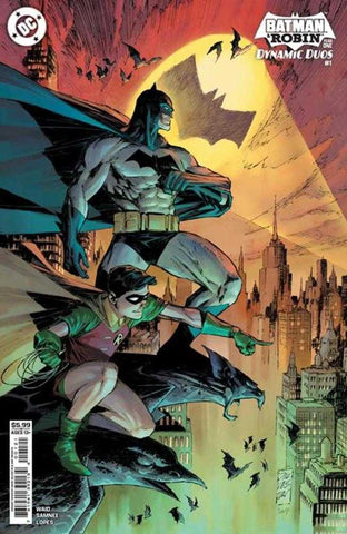Batman & Robin Year One Dynamic Duos #1 (Of 12) Cover B Marc Silvestri Card Stock Variant