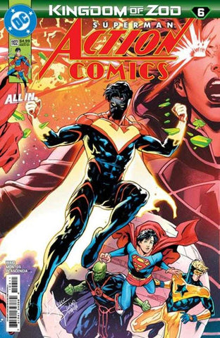 Action Comics #1102 Cover A Lucas Meyer Connecting (Kingdom Of Zod)
