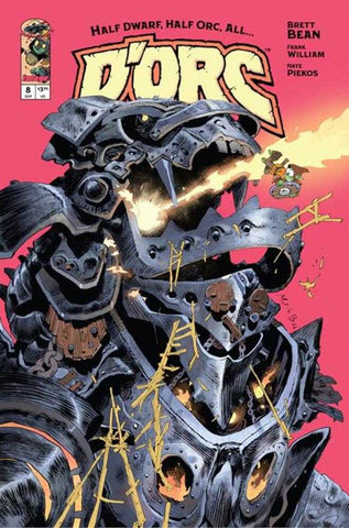 Dorc #8 Cover B Matias Bergara Variant