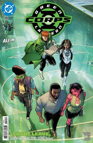 Green Lantern Corps #20 Cover A Travis Mercer & Romulo Fajardo Jr