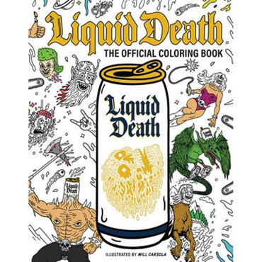 Liquid Death TPB The Official Coloring Book