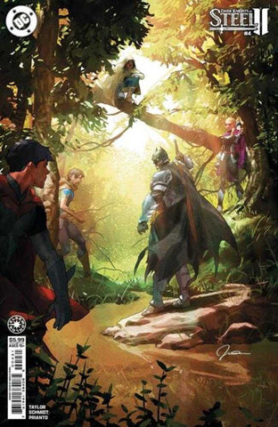 Dark Knights Of Steel II #4 (Of 12) Cover C Gerald Parel Card Stock Variant