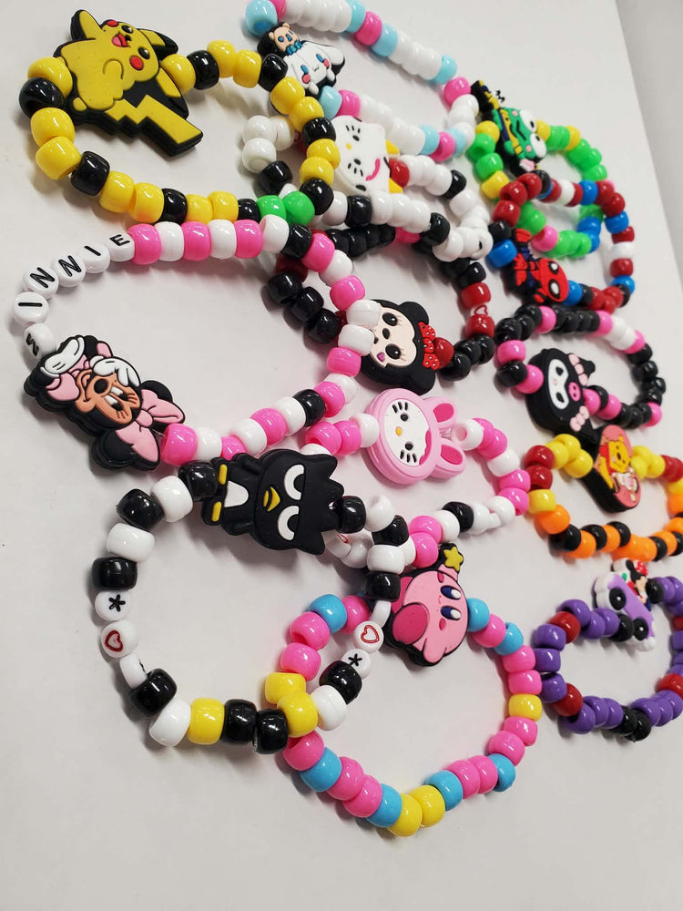 Pop Culture Silicone Pony (Bead Bracelet)