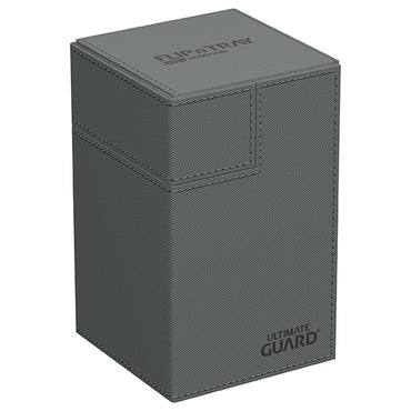 Deck Case: Flip´n´Tray 100+ Standard Size Monocolor - Grey