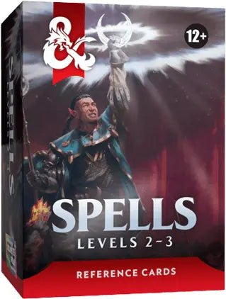 Dungeons & Dragons Reference Cards - Spells Levels 2-3