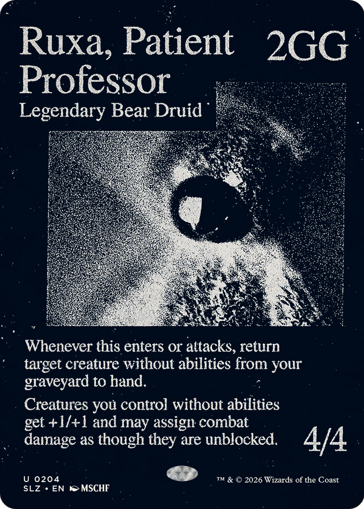 Ruxa, Patient Professor (0204) [Secret Lair x MSCHF: The Zeta Set]