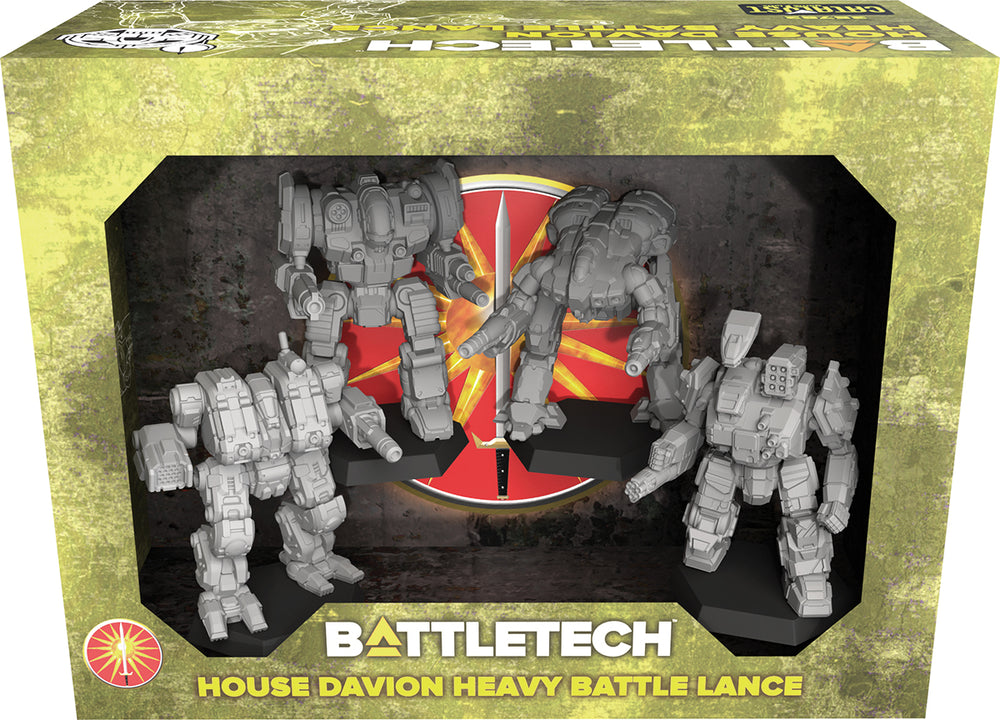 BattleTech: Mercenaries ForcePack - House Davion Heavy Battle Lance